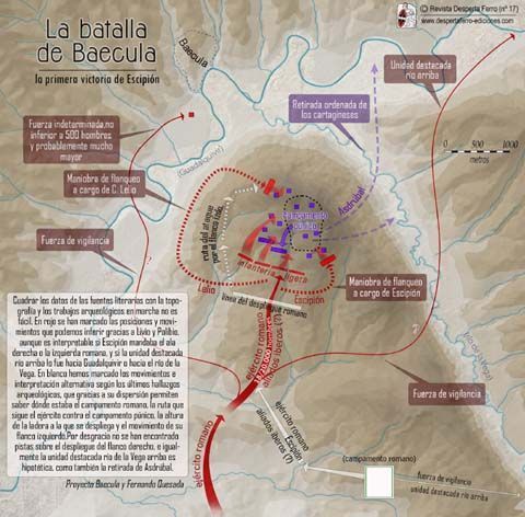 batalla de Baecula Escipión