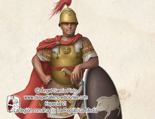 la cadena de mando ejército republicano romano
