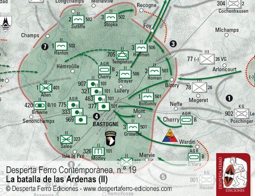 asedio de Bastogne batalla de las ardenas