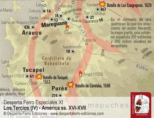 guerra de Chile 1598