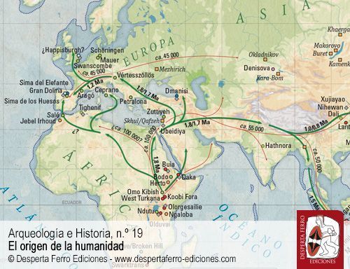 El humano viajero. Homo erectus y otros humanos antiguos fuera de África por Karen L. Baab (Midwestern University)