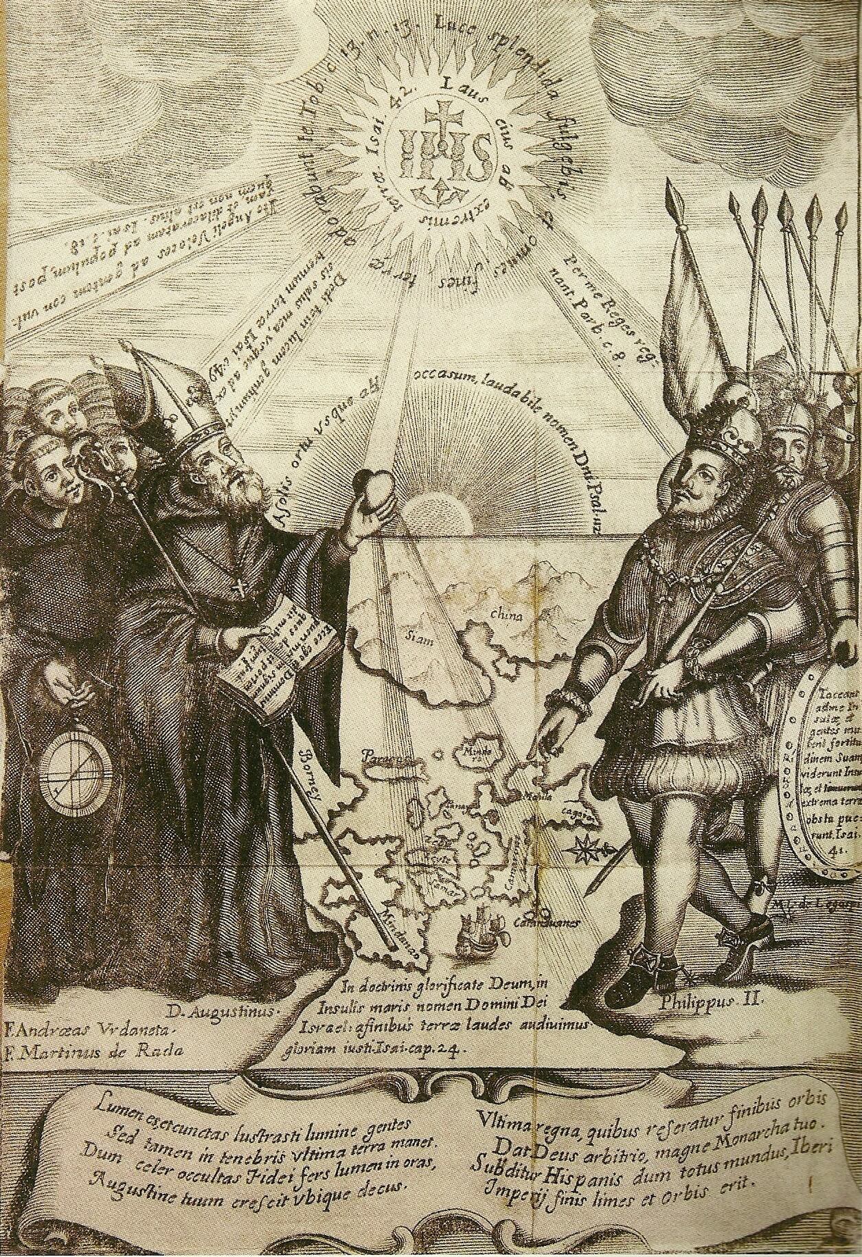 Niccolo%CC%80-Billy-Frontispiece-of-Gaspar-de-San-Agusti%CC%81n%E2%80%99s-Conquistas-de-las-Islas-Filipinas-1698-Museo-Oriental.jpg