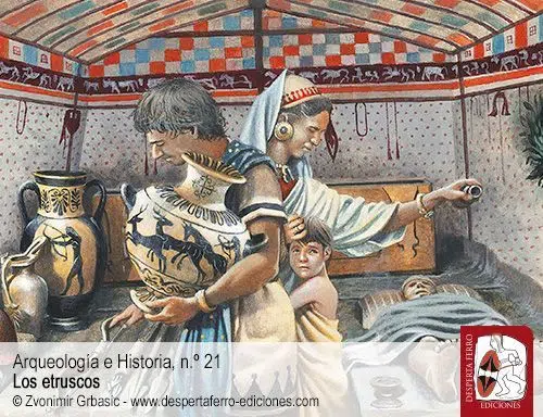 El mundo funerario etruscos en los siglos VII y VI a. C. por Laura Ambrosini (Consiglio Nazionale delle Ricerche)