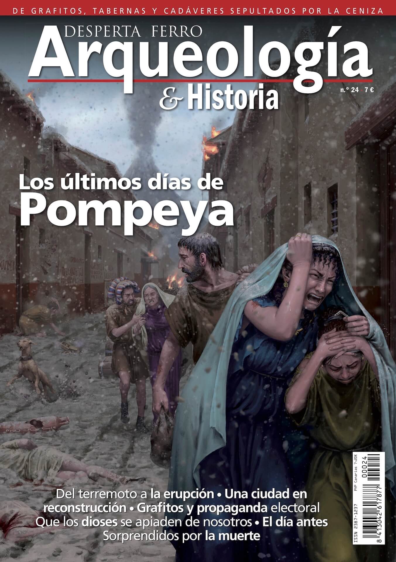 Arqueología e Historia Pompeya ilustración histórica ªRU-MOR