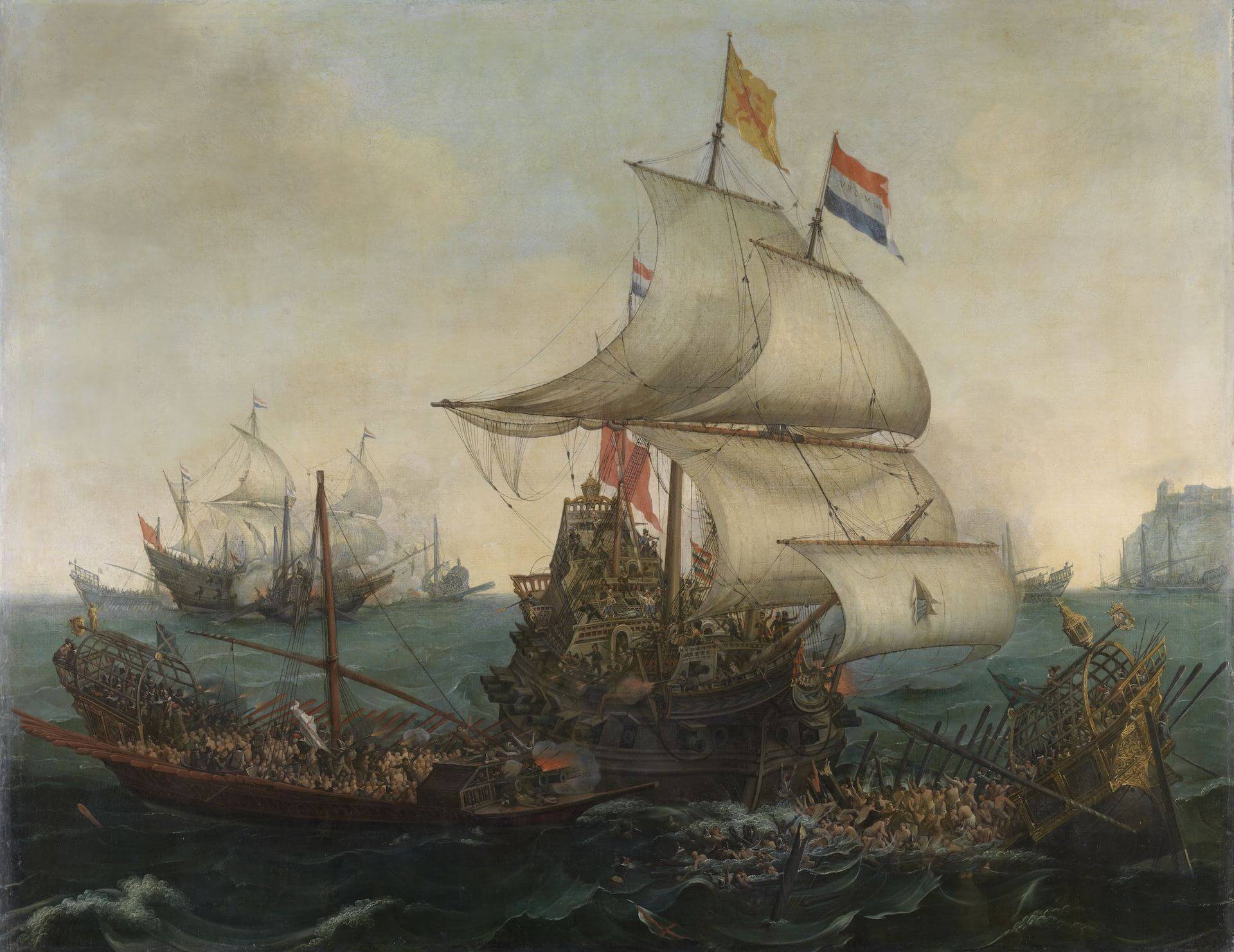 La hegemonía naval atlántica en la Guerra de los Ochenta Años
