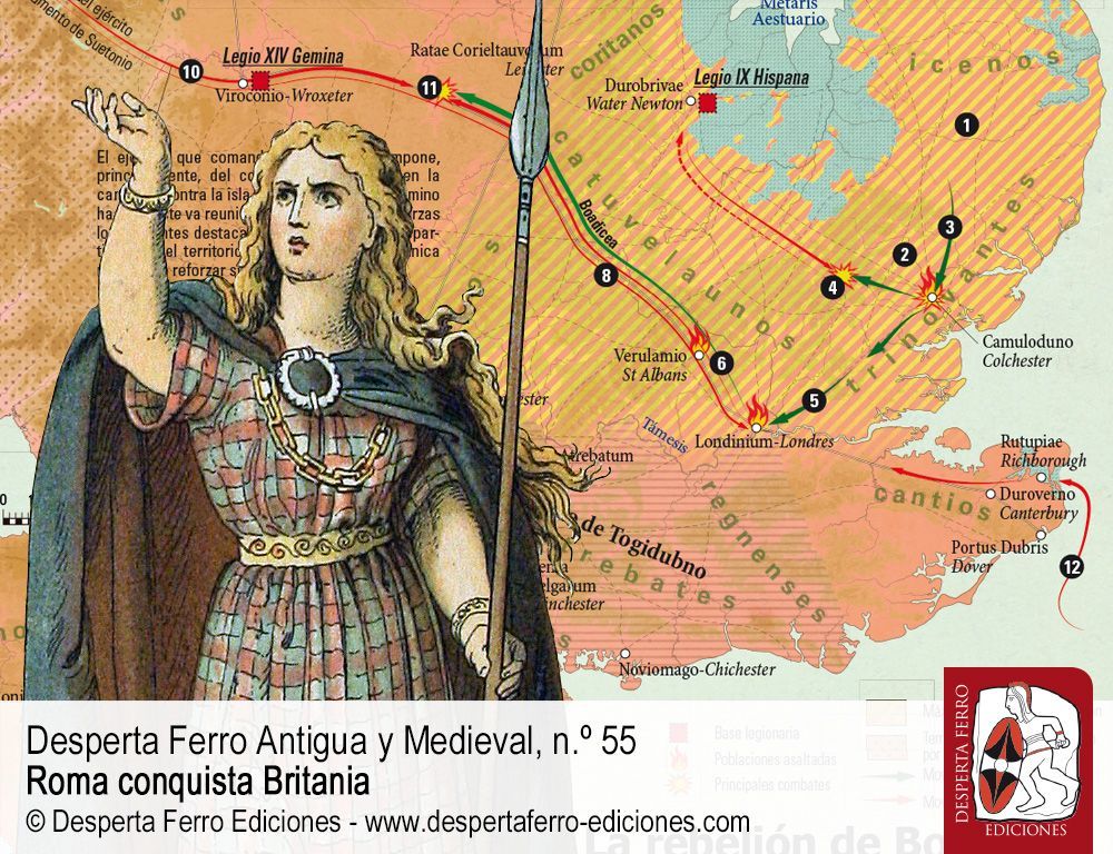 Boadicea: la reina rebelde por Caitlin C. Gillespie (Brandeis University)