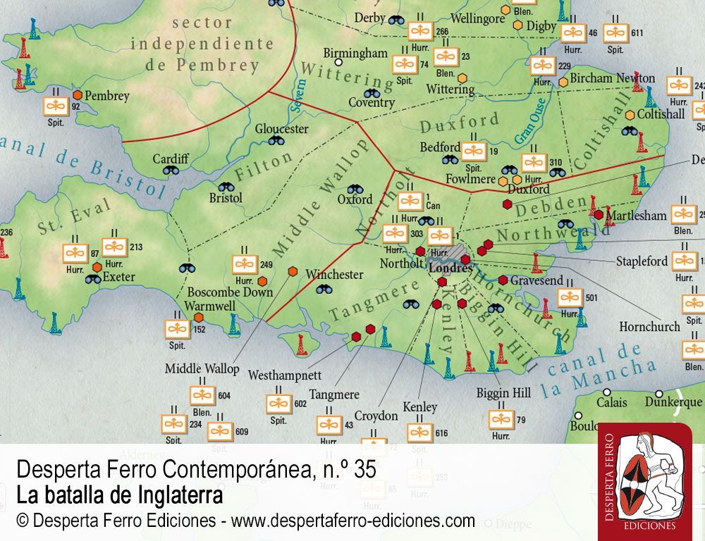 Fighter Command la batalla de Inglaterra por David Martin Stubbs