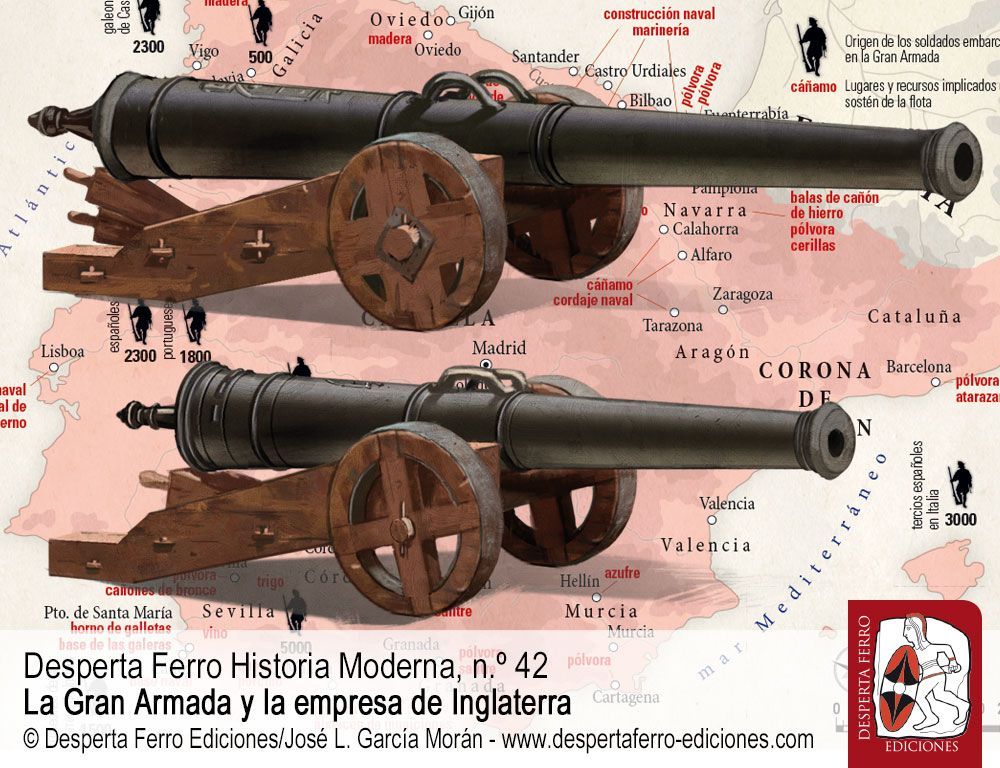 Organización y abastecimiento de la Gran Armada por Luis Parejo Fernández – Fundación Casa de Medina Sidonia
