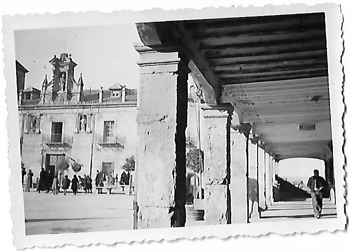 Plaza Mayor El Burgo de Osma, 1938