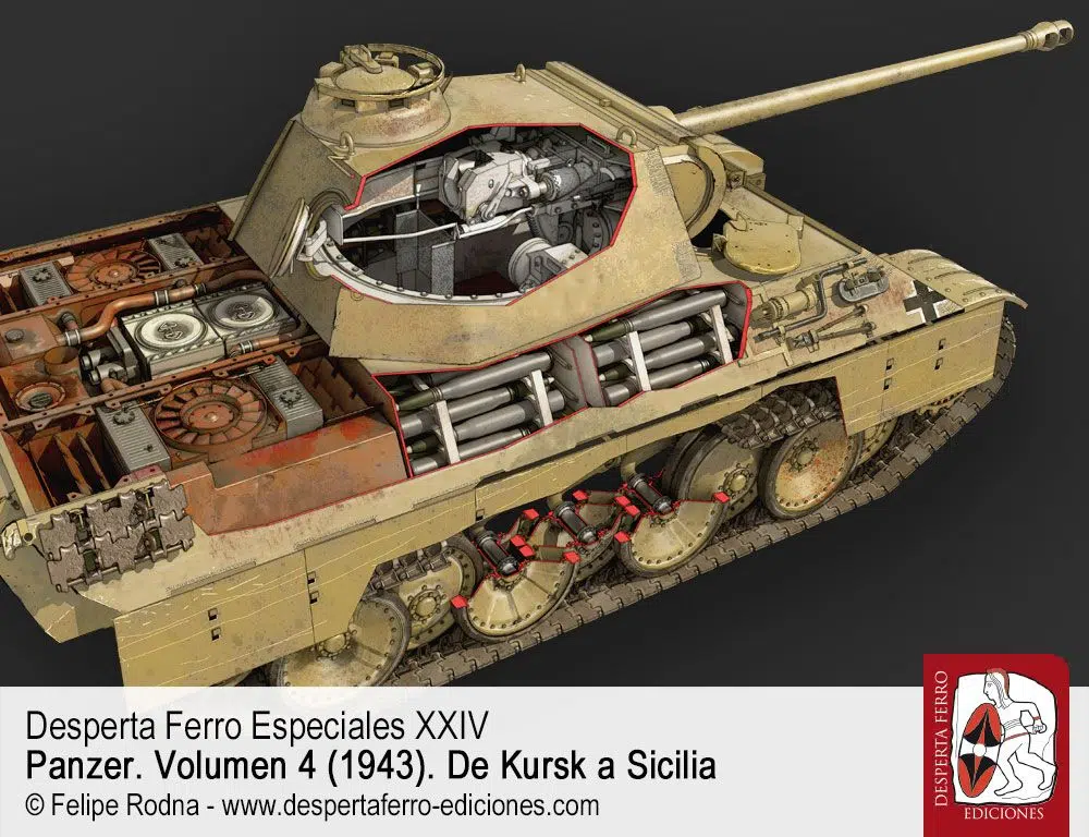 Panzerkampfwagen V Panther por Alaric Searle (University of Salford)