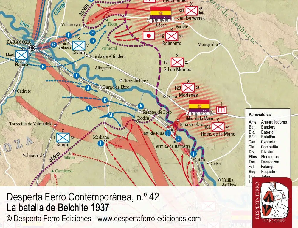La ofensiva sobre Zaragoza batalla de Belchite por Fernando Puell de la Villa (Instituto Universitario General Gutiérrez Mellado (UNED))