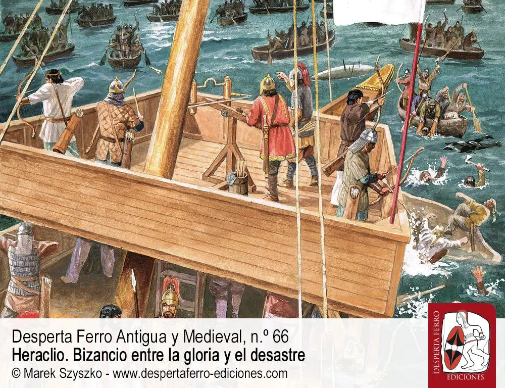 El gran asedio de Constantinopla de 626. Ávaros y persas contra romanos por Miguel Navarro (Universidad de Granada)