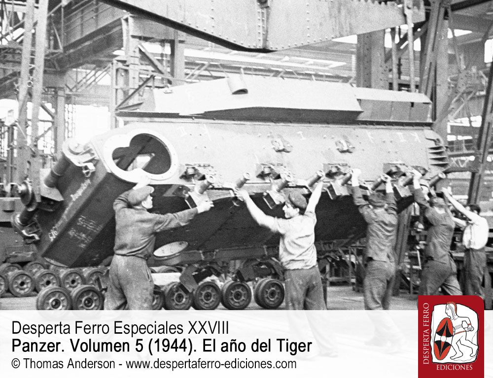 Tiger Una historia de acero. Los trabajadores de la industria alemana de armamento por Michael E. Haskew