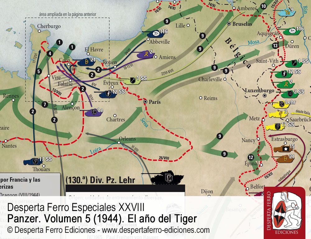 La División Panzer Lehr y las unidades de las escuelas de carros (1943-1945) por Arthur W. Gullachsen (Royal Military College of Canada)