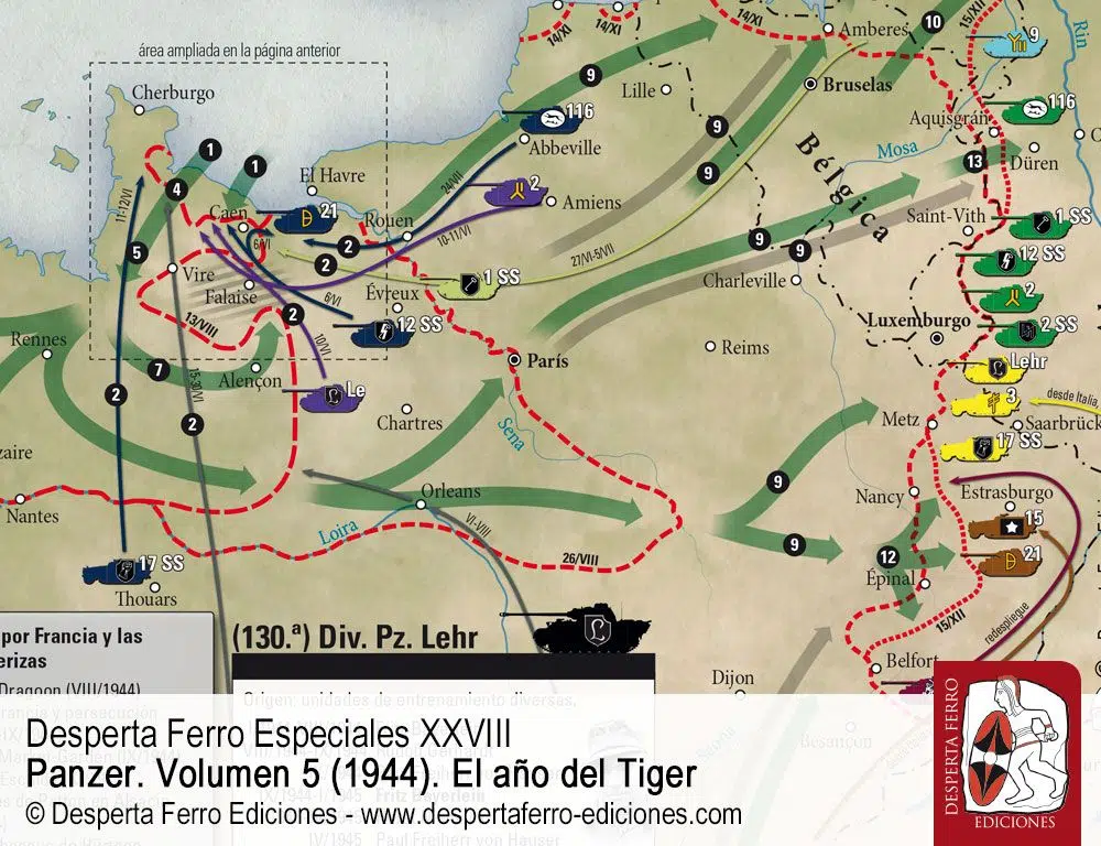 La División Panzer Lehr y las unidades de las escuelas de carros (1943-1945) por Arthur W. Gullachsen (Royal Military College of Canada)