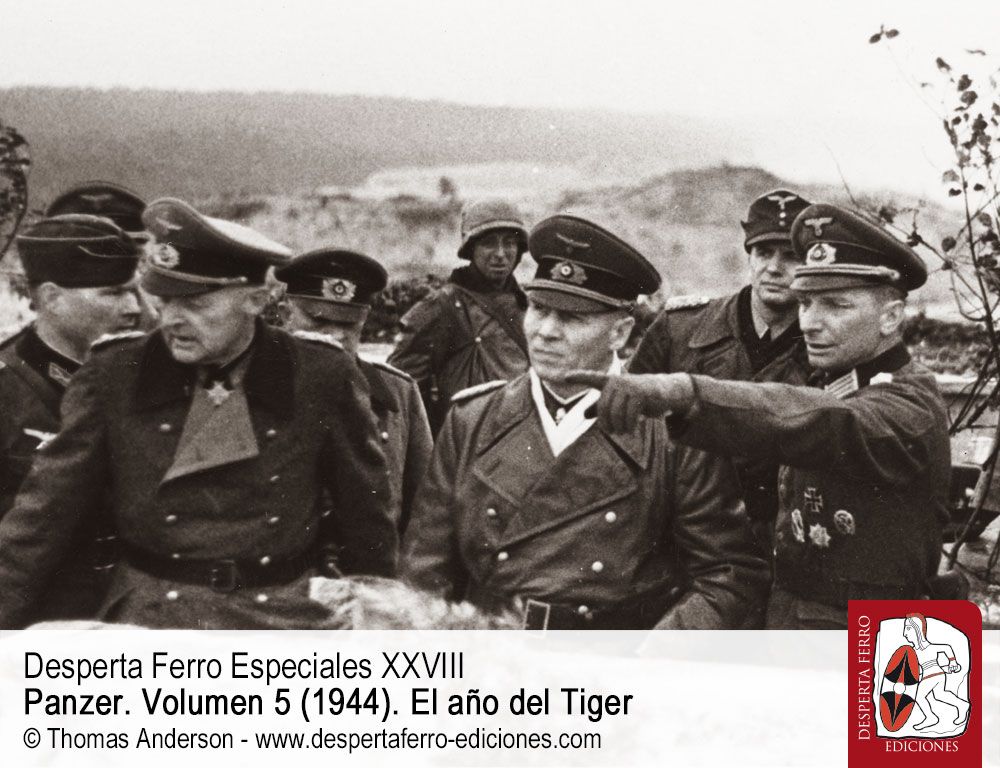 Leo Geyr von Schweppenburg y el Panzergruppe West por Samuel Mitcham Jr.