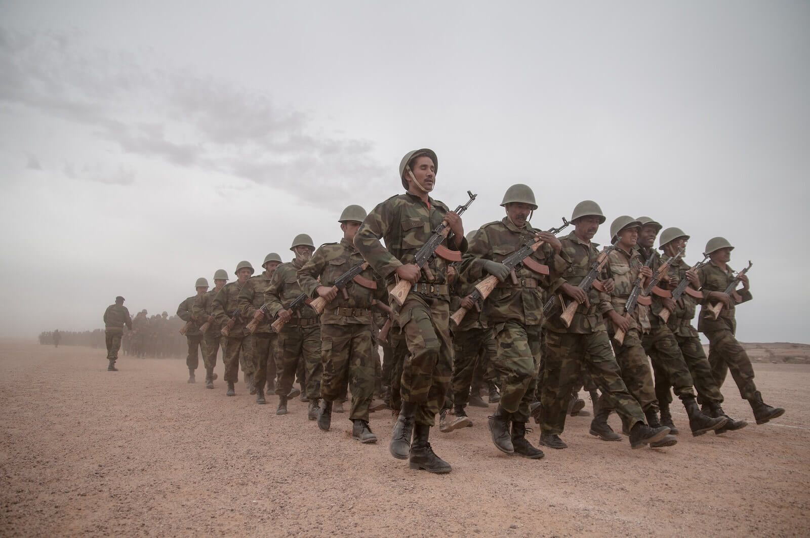 Ejército República Saharaui sáhara occidental Frente Polisario