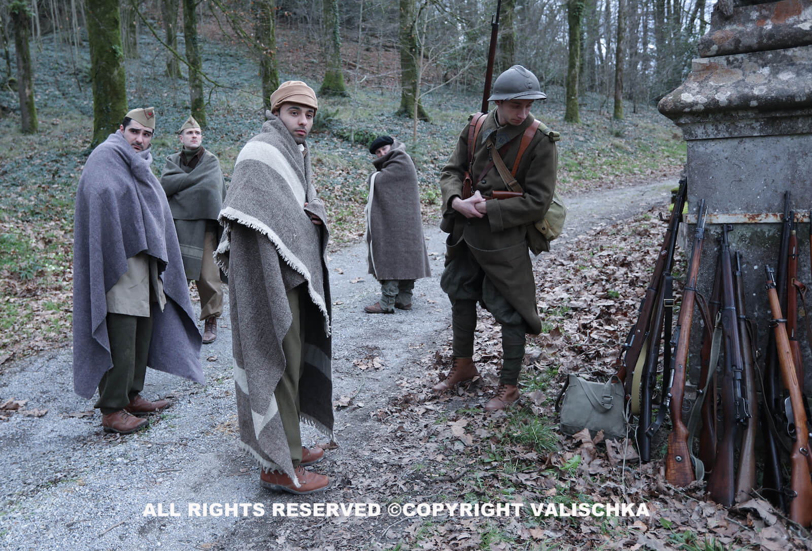 la retirada exilio español sancho de beurko Valishka Fotografía