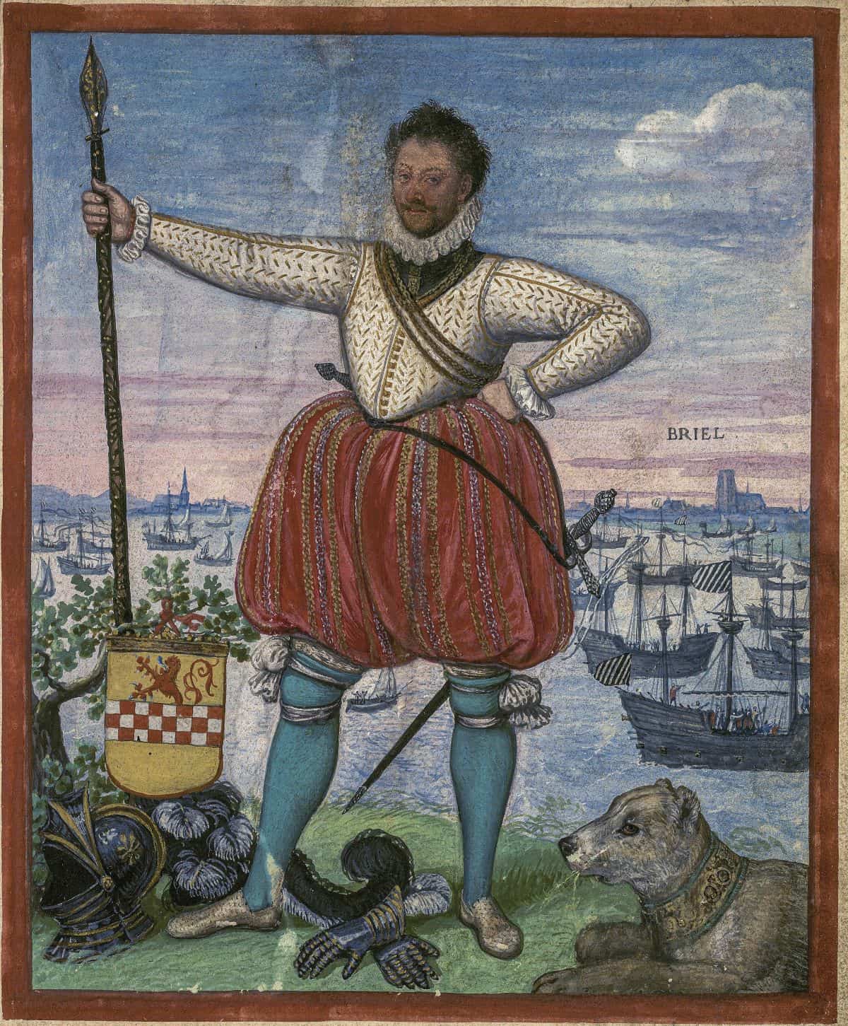 Willem de La Marck mendigos del mar toma de briel