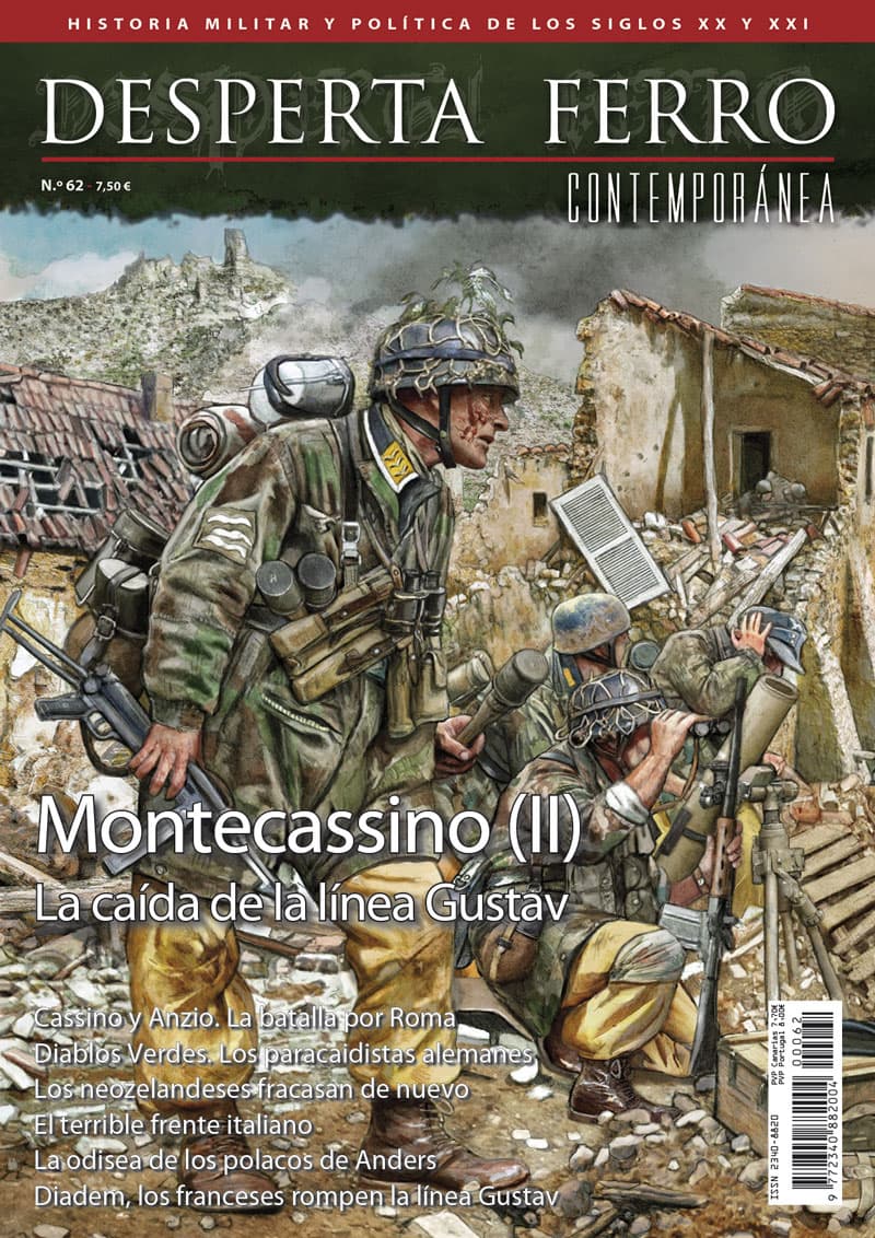 Desperta Ferro Contemporánea n.º 62: Montecassino (II). La caída de la línea Gustav