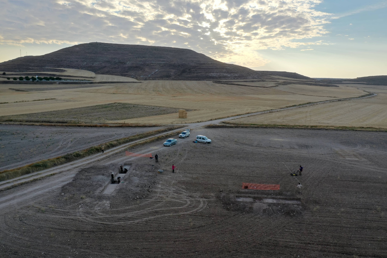 Campamento romano de Los Andinales durante la conquista a Iberia