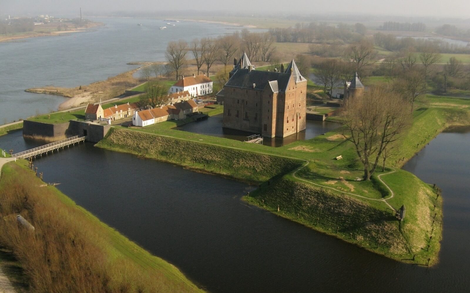 castillo de Loevestein en la actualidad