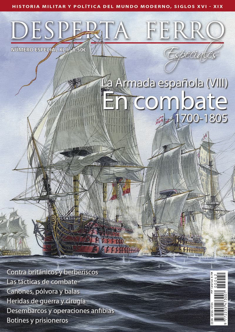 Armada española en combate 1780